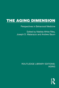 Cover image: The Aging Dimension 1st edition 9781032728049
