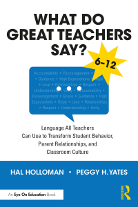 Cover image: What Do Great Teachers Say? 2nd edition 9781032508825