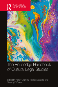 Imagen de portada: The Routledge Handbook of Cultural Legal Studies 1st edition 9780367506957