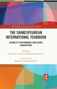 Cover image: The Shakespearean International Yearbook 1st edition 9781032649214