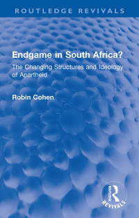 Imagen de portada: Endgame in South Africa? 1st edition 9781032745374