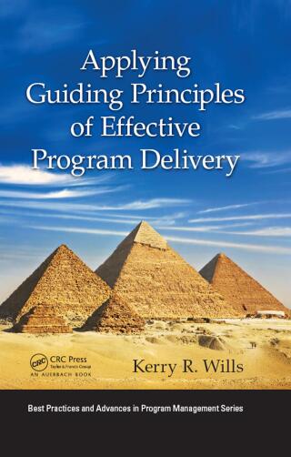 Cover image: Applying Guiding Principles of Effective Program Delivery 1st edition 9781466587892