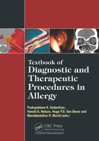 Cover image: Textbook of Diagnostic and Therapeutic Procedures in Allergy 1st edition 9781032216539