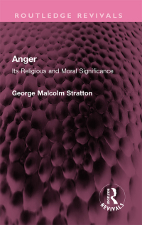 Cover image: Anger 1st edition 9781032748672
