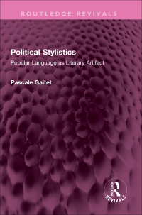 Immagine di copertina: Political Stylistics 1st edition 9781032748863