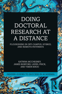 Omslagafbeelding: Doing Doctoral Research at a Distance 1st edition 9781032368474