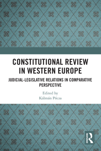 Imagen de portada: Constitutional Review in Western Europe 1st edition 9781032506623