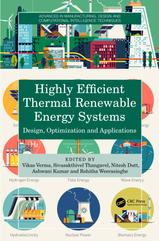 Cover image: Highly Efficient Thermal Renewable Energy Systems 1st edition 9781032595641