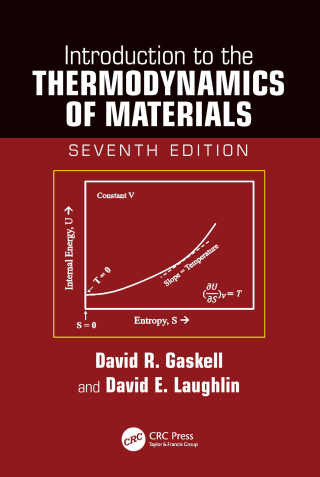 Cover image: Introduction to the Thermodynamics of Materials 7th edition 9781032450995