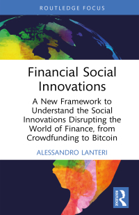 Imagen de portada: Financial Social Innovations 1st edition 9780367276577