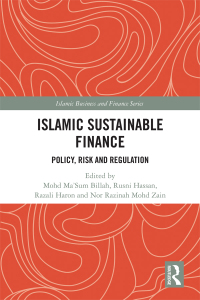 Cover image: Islamic Sustainable Finance 1st edition 9781032497846