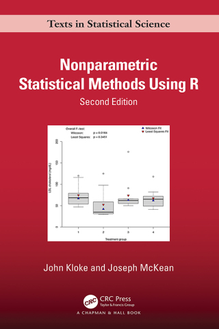 Cover image: Nonparametric Statistical Methods Using R 2nd edition 9780367651350