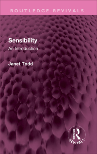 Imagen de portada: Sensibility 1st edition 9781032745138