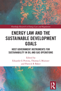 Imagen de portada: Energy Law and the Sustainable Development Goals 1st edition 9781032157436