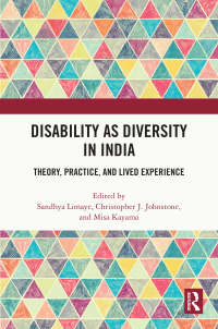 Cover image: Disability as Diversity in India 1st edition 9780367410216