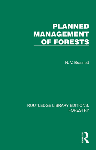 Cover image: Planned Management of Forests 1st edition 9781032766898