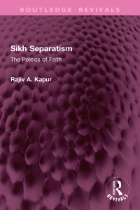 Immagine di copertina: Sikh Separatism 1st edition 9781032769530