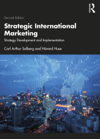 Cover image: Strategic International Marketing 2nd edition 9781032467733