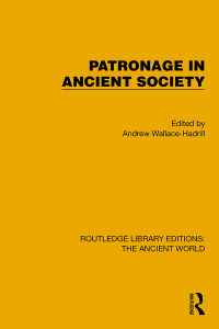 Cover image: Patronage in Ancient Society 1st edition 9781032764481