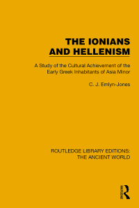 Cover image: The Ionians and Hellenism 1st edition 9781032771465