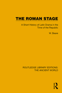 Imagen de portada: The Roman Stage 1st edition 9781032772745