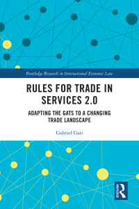 Cover image: Rules for Trade in Services 2.0 1st edition 9781032221977