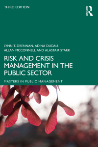 صورة الغلاف: Risk and Crisis Management in the Public Sector 3rd edition 9781032434728