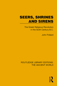 Imagen de portada: Seers, Shrines and Sirens 1st edition 9781032758763