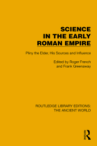 صورة الغلاف: Science in the Early Roman Empire 1st edition 9781032761169