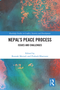 Imagen de portada: Nepal’s Peace Process 1st edition 9781032261997
