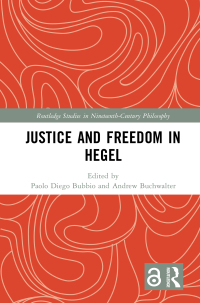 Omslagafbeelding: Justice and Freedom in Hegel 1st edition 9781032423784