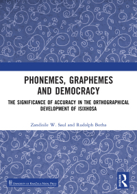 Cover image: Phonemes, Graphemes and Democracy 1st edition 9781032760070