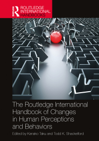 Cover image: The Routledge International Handbook of Changes in Human Perceptions and Behaviors 1st edition 9781032327655