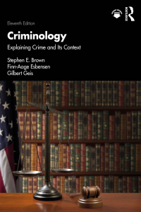 Cover image: Criminology 11th edition 9781032328416