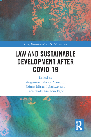 表紙画像: Law and Sustainable Development After COVID-19 1st edition 9781032591995