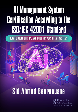 Cover image: AI Management System Certification According to the ISO/IEC 42001 Standard 1st edition 9781032733944