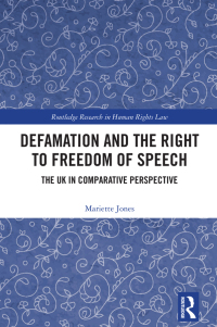 Imagen de portada: Defamation and the Right to Freedom of Speech 1st edition 9781032520025