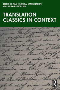 Cover image: Translation Classics in Context 1st edition 9781032674452