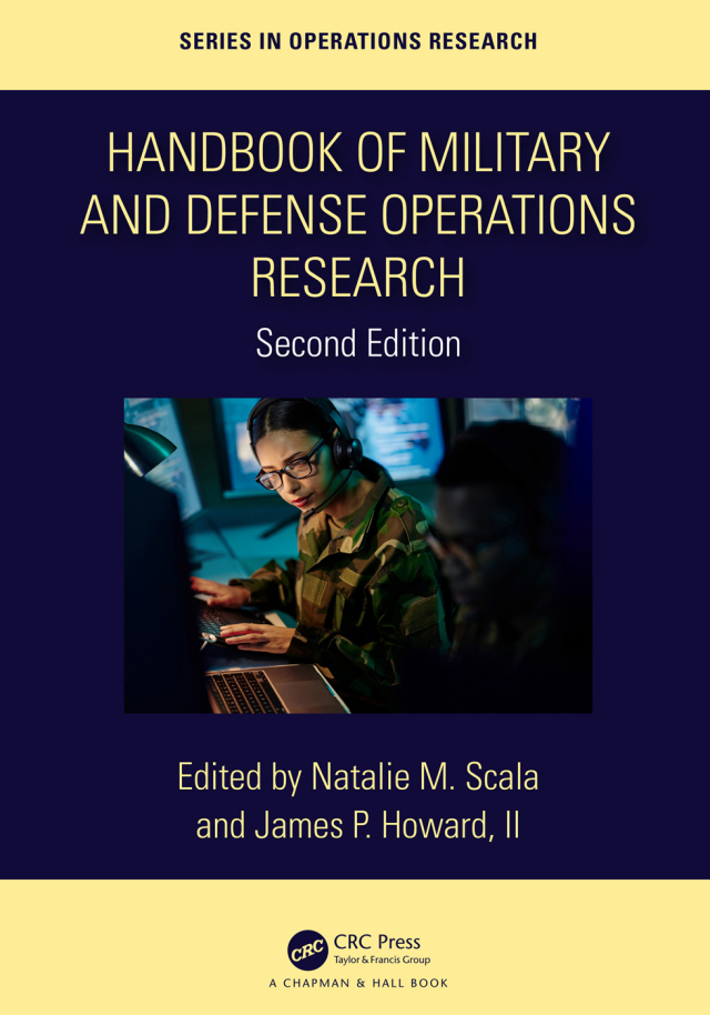 Cover of Handbook of Military and Defense Operations Research, second edition