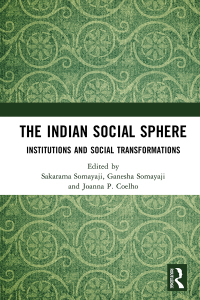 Imagen de portada: The Indian Social Sphere 1st edition 9781032982380