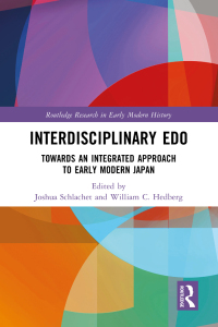 Cover image: Interdisciplinary Edo 1st edition 9781032268019