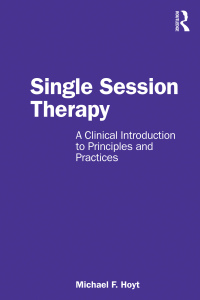 Cover image: Single Session Therapy 1st edition 9781032742304