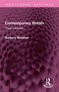 Cover image: Contemporary Britain 1st edition 9781032752495