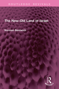 表紙画像: The New-Old Land of Israel 1st edition 9781032761848