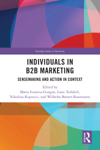 Cover image: Individuals in B2B Marketing 1st edition 9781032482200