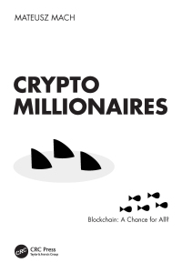 Cover image: Crypto Millionaires 1st edition 9781032621432