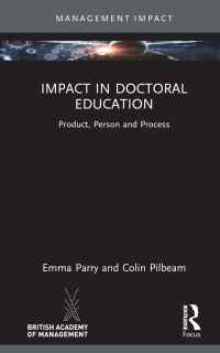 Cover image: Impact in Doctoral Education 1st edition 9781032378060