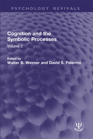 Imagen de portada: Cognition and the Symbolic Processes 1st edition 9781032783208