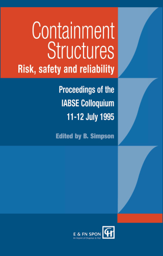 Imagen de portada: Containment Structures: Risk, Safety and Reliability 1st edition 9780419216209