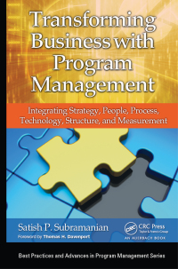 Cover image: Transforming Business with Program Management 1st edition 9781032340159